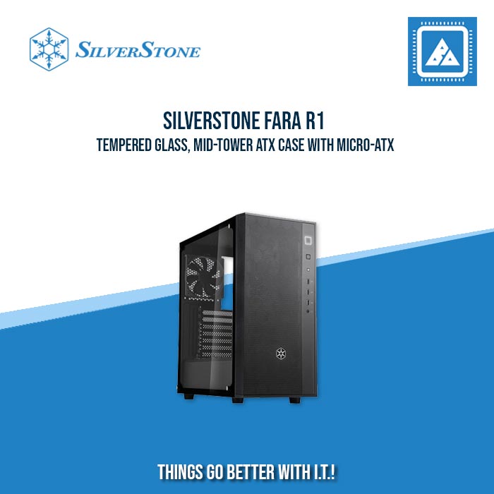 SILVERSTONE FARA R1 | TEMPERED GLASS/MID TOWER ATX CHASIS SILVERSTONE FARA R1 | TEMPERED GLASS/MID TOWER ATX CHASIS